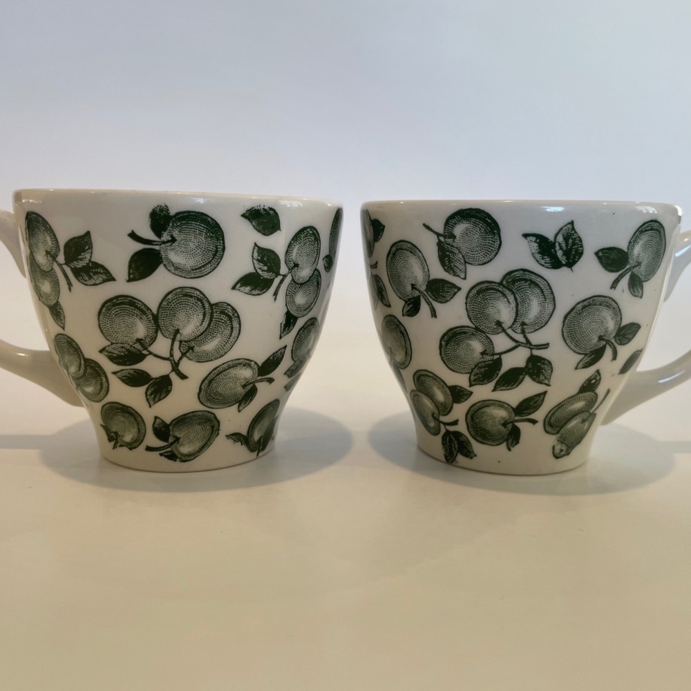 Vintage English Ironstone Tableware, Green Apple - Picture 7 of 10